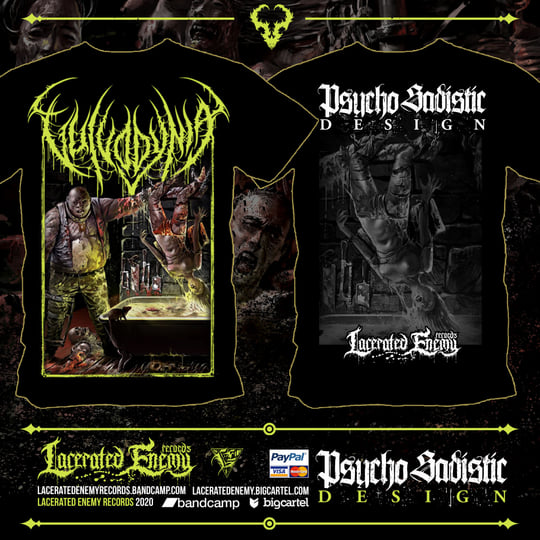 VULVODYNIA - Psychosadistic Design | Lacerated Enemy records