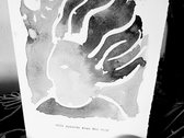 'Wild Spirits Roam The Body' Burnt Paw original watercolour image/folded card photo 