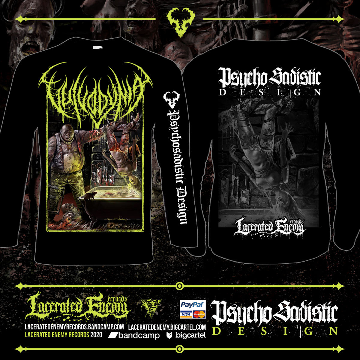 VULVODYNIA - Psychosadistic Design | Lacerated Enemy records