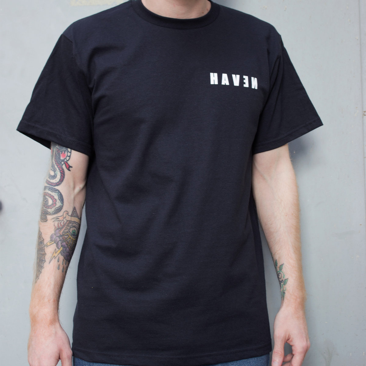 Haven Logo T-shirt (Black) | HAVEN