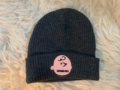 Blockhead patch on grey toque! (Only 1 remaining) main photo