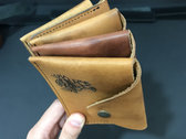 Leather Purse for Cash, Coins and Cards, limited edition photo 