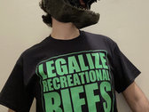 Legalize Recreational Riffs T-Shirt photo 