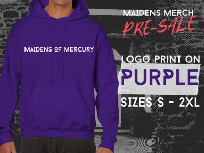 Maidens of Mercury Logo - Purple Hoody main photo