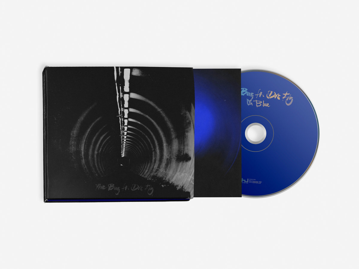 米2LP Bug Ft. Dis Fig In Blue HDBLP055 Hyperdub /00520 The Bug Ft Dis Fig, In Blue | the bug, dis fig | The Bug