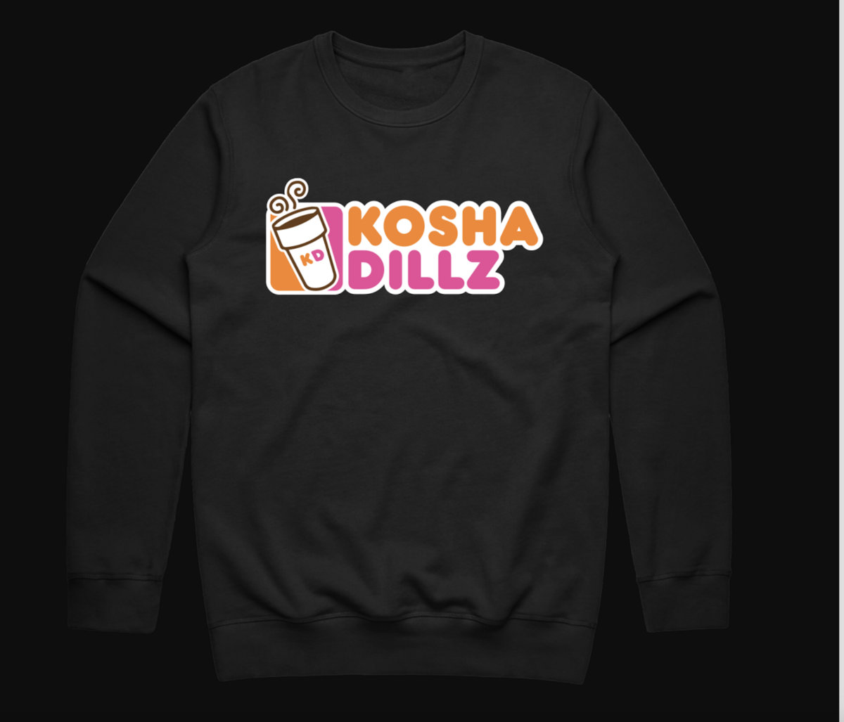 Dunkin Kosha Black Coffee Crewneck Kosha Dillz