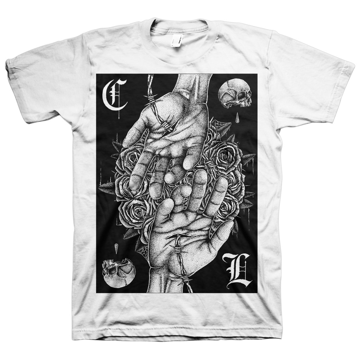 ミュージシャン IMMORTAL CREED TEE / WHITE the GazettE IMMORTAL CREED TEE / WHITE | RAD MARKET By BLACKMORAL