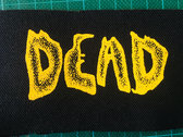 DEAD - Canvas Patch Logo x 2 photo 