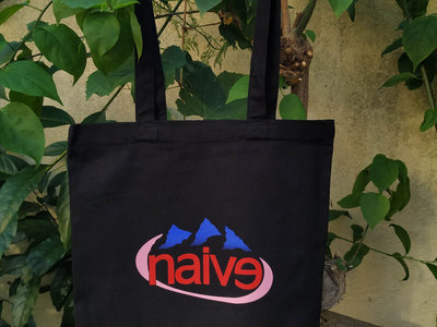 naive heavyweight tote bag - standard - black main photo