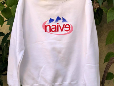 naive original logo sweatshirt - white main photo