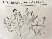 undergroundLOVERS  with Kenny Pittock tea towel photo 