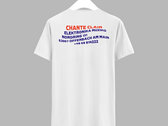 "ChanteClair" - White Shirt with Screen Print photo 