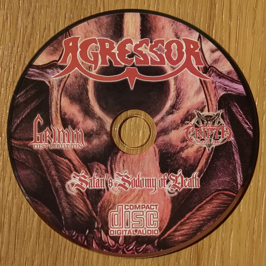 061GD: Agressor - Satan's Sodomy Of Death [re-release] (2020