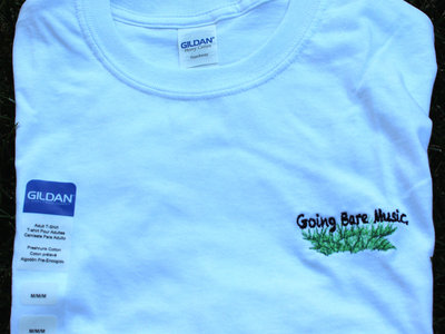 Going Bare Music. T-shirt (White) main photo