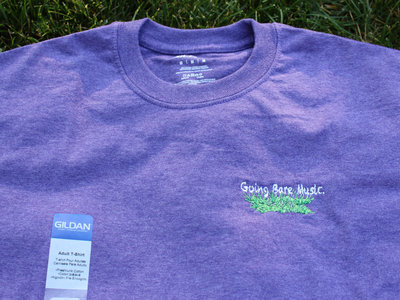 Going Bare Music. t-shirt (purple) main photo