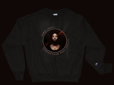 CLOSER THAN THEY APPEAR ALBUM COVER | CHAMPION CREWNECK main photo