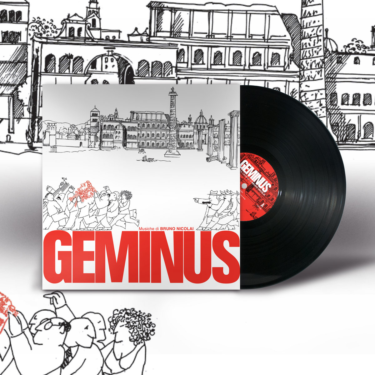 伊LP Bruno Nicolai Geminus FLIES44 Four Flies Records /00260 GEMINUS | BRUNO NICOLAI | Four Flies Records