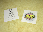 Set of 2 Dang! stickers photo 