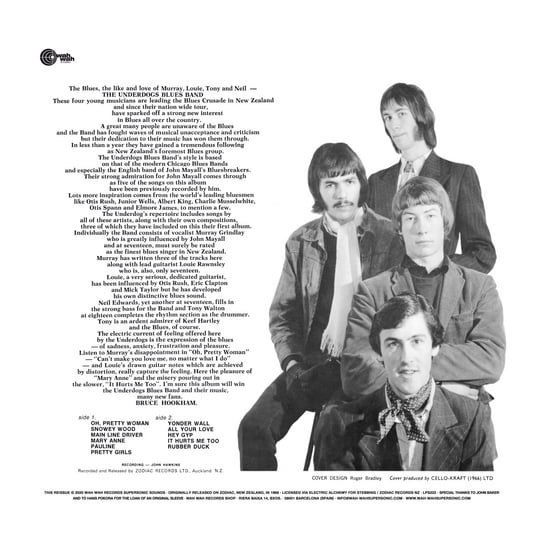 西LP Underdogs (4) The Underdogs Blues Band LPS222 Wah Wah Records /00260 Underdogs Blues Band | The Underdogs | Wah Wah Records