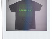 Gray/ Neon Green Two Weeks Notice T-Shirt photo 