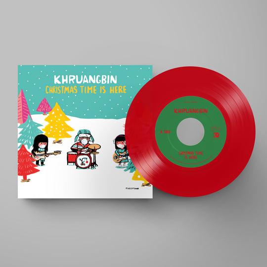 A Very Backstreet Christmas Exclusive Red Vinyl Record