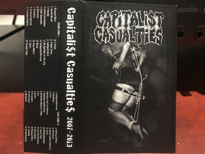West Coast Powerviolence 2007 - 2013 tape | Capitalist Casualties