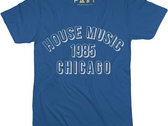 HOUSE MUSIC 1985 T-SHIRT / ROYAL photo 