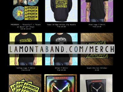 OUR MERCH HAS MOVED TO OUR WEBSITE! main photo
