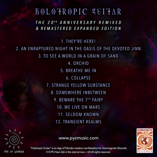 Holotropic Guitar - 20th Anniversary Edition | Phi Yaan-Zek