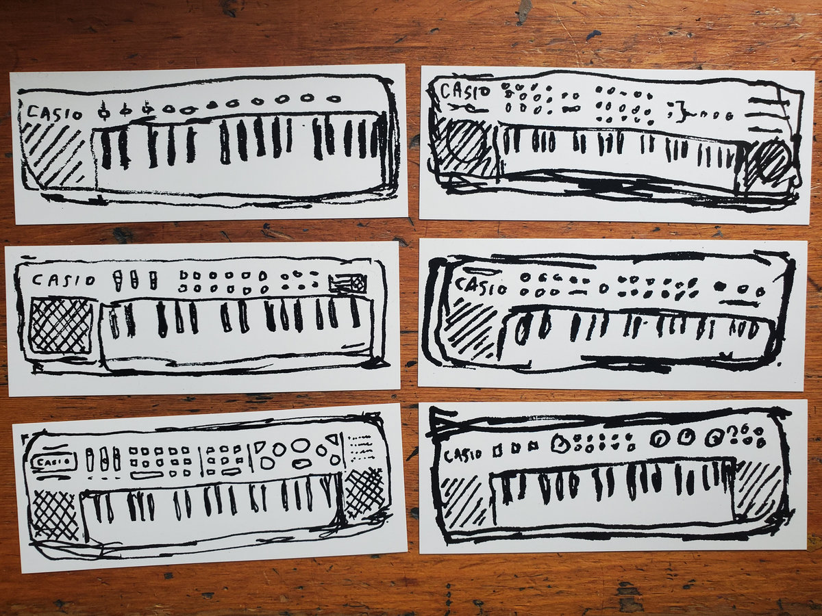 Set of 6 keyboard stickers