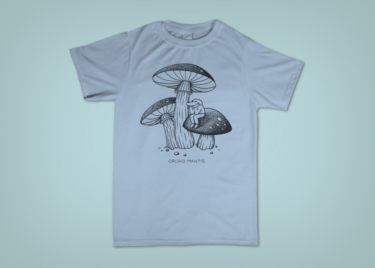 Mushroom T-Shirt | orchid mantis