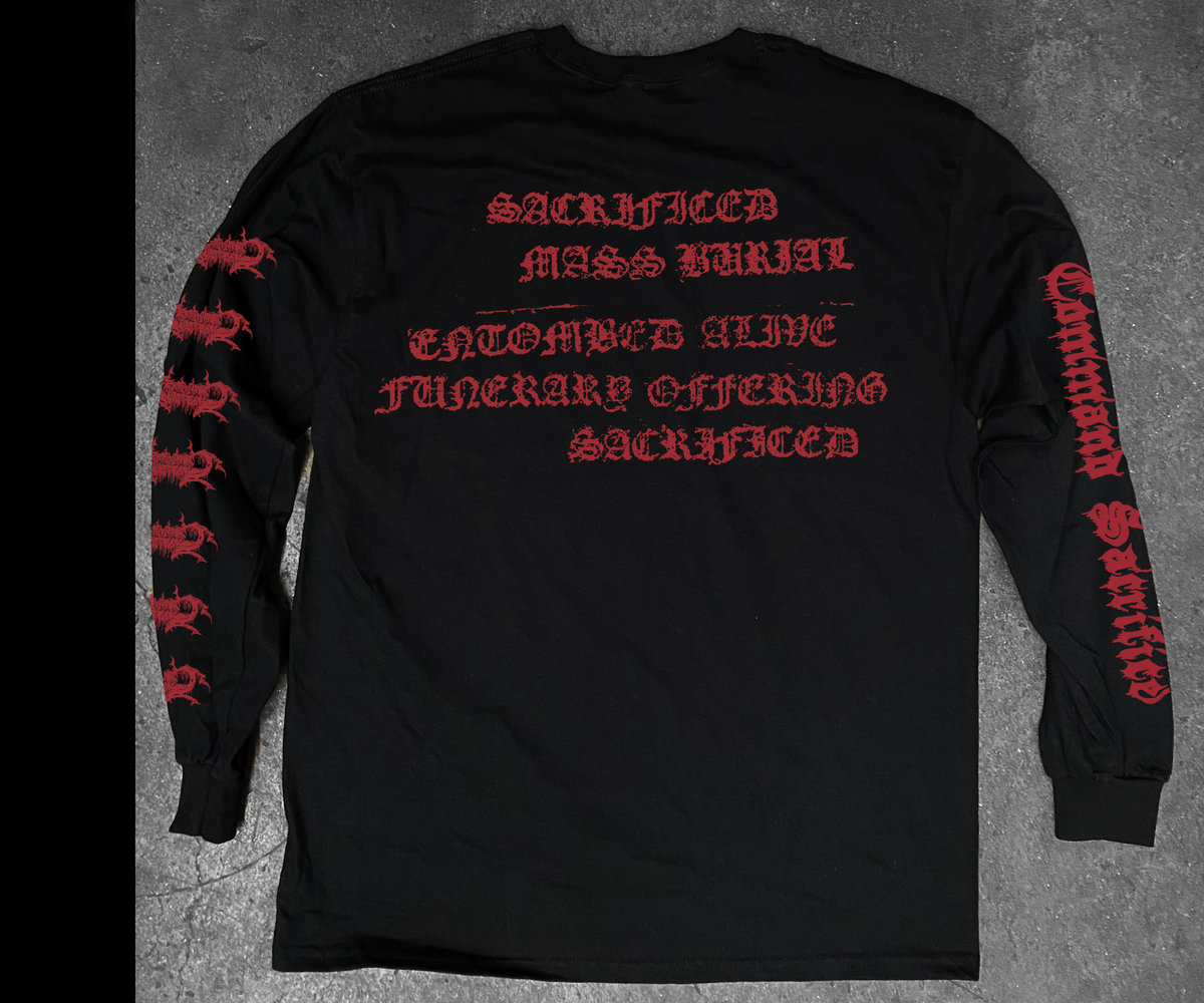 Command Sacrifice LONG SLEEVE (Red) | Ceremonial Bloodbath