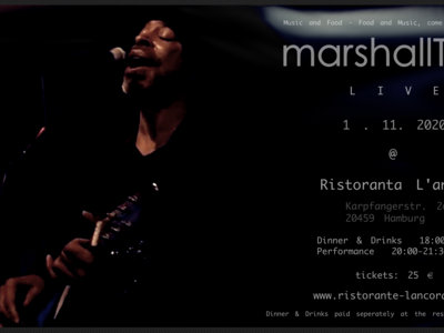 Marshall Titus Live @ Ristoranta L'ancora 1.11. 2020 main photo