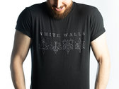 Men's White Walls T-shirt - Black photo 