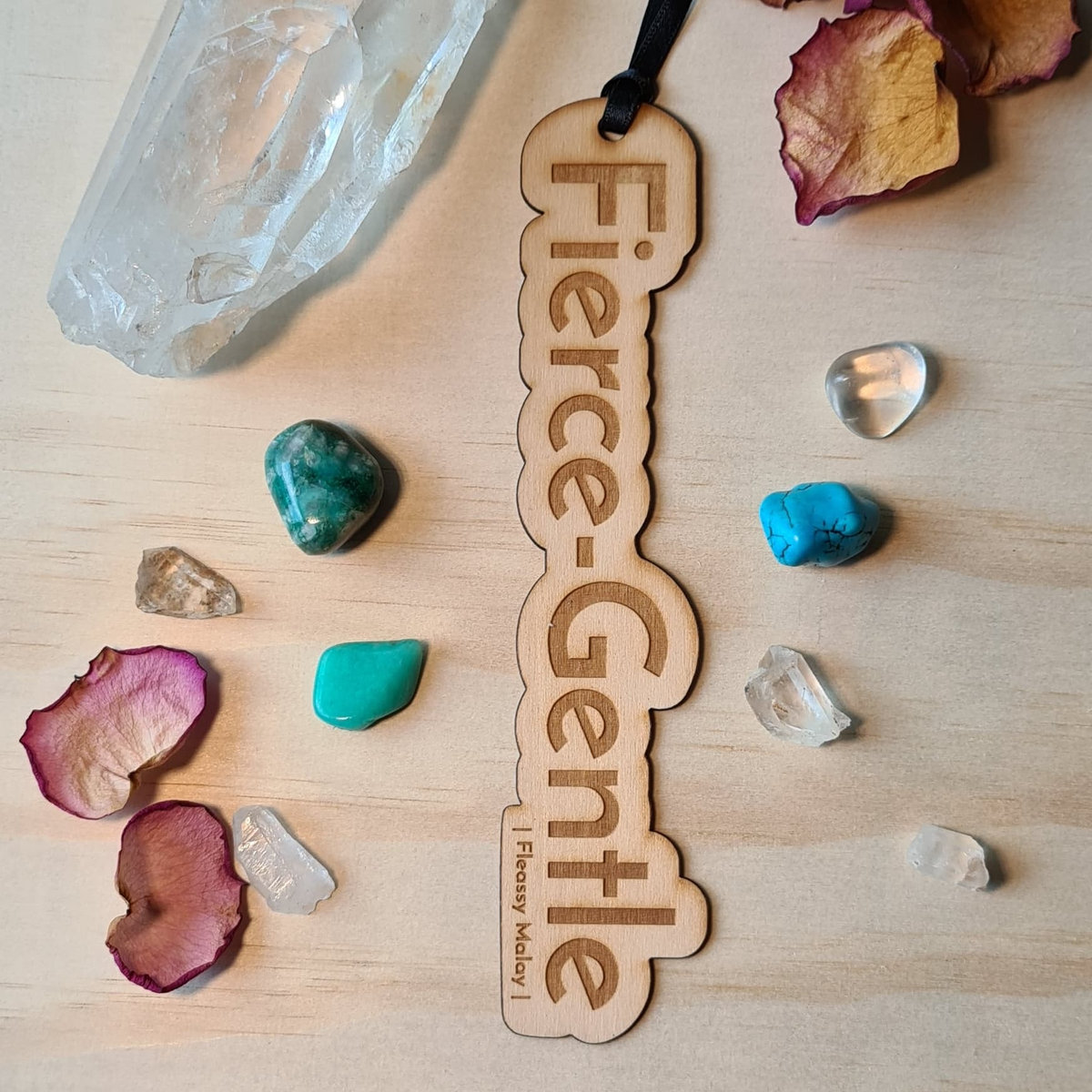 Fierce Gentle Bookmark Fleassy Malay