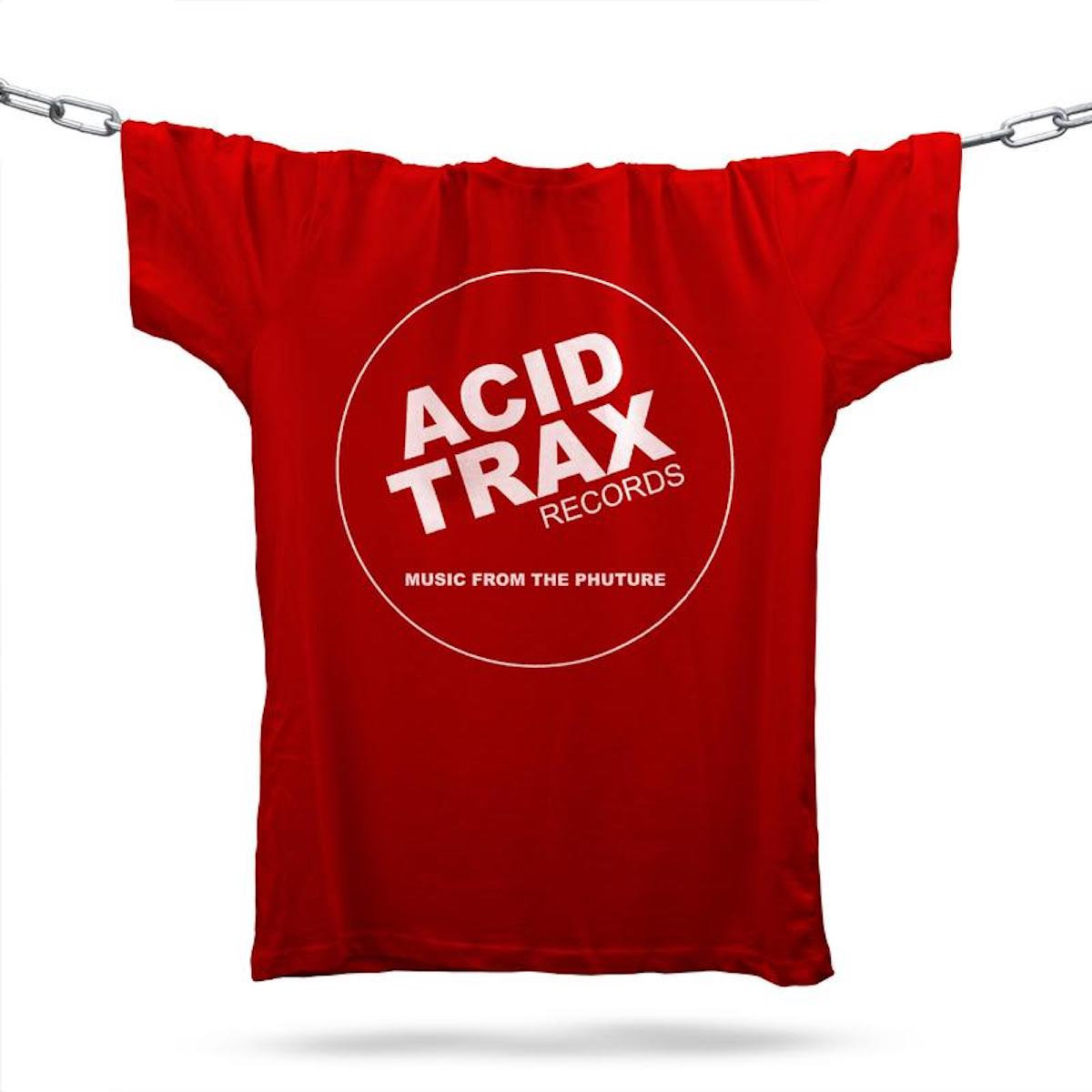 DJ PIERRE OFFICIAL PHUTURE ACID TRAX T-SHIRT / RED | Afro Acid