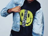 DJ PIERRE'S ACID NATION SPLIT SMILER T-SHIRT / BLACK photo 