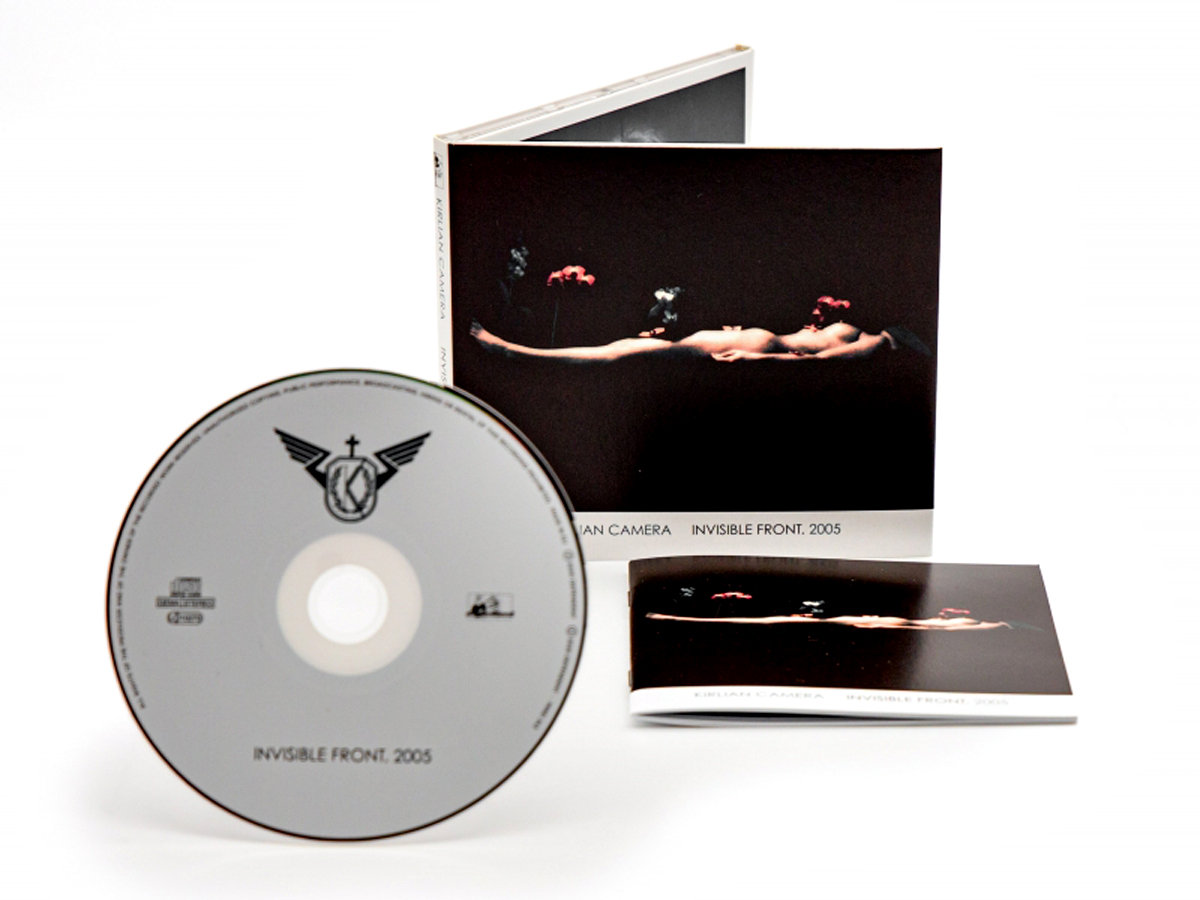 Kirlian Camera Invisible Front 2005 Cd Digipak Kirlian Camera And Friends Official Merchandise