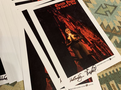 Limited Edition Handnumbered and signed A4 poster (30 copies only) main photo