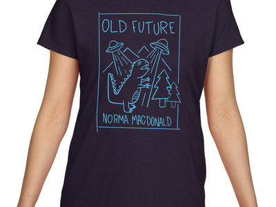 'Old Future' women's cut t-shirt main photo