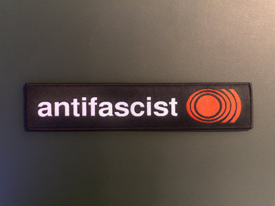 antifascist o))) Patch main photo