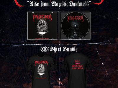 "Rise from Majestic Darkness" T Shirt + CD Bundle main photo
