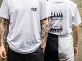 Black Teeth Records Logo T-Shirt White photo 