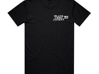 Black Army Jacket "Hostage" two sided t-shirt main photo
