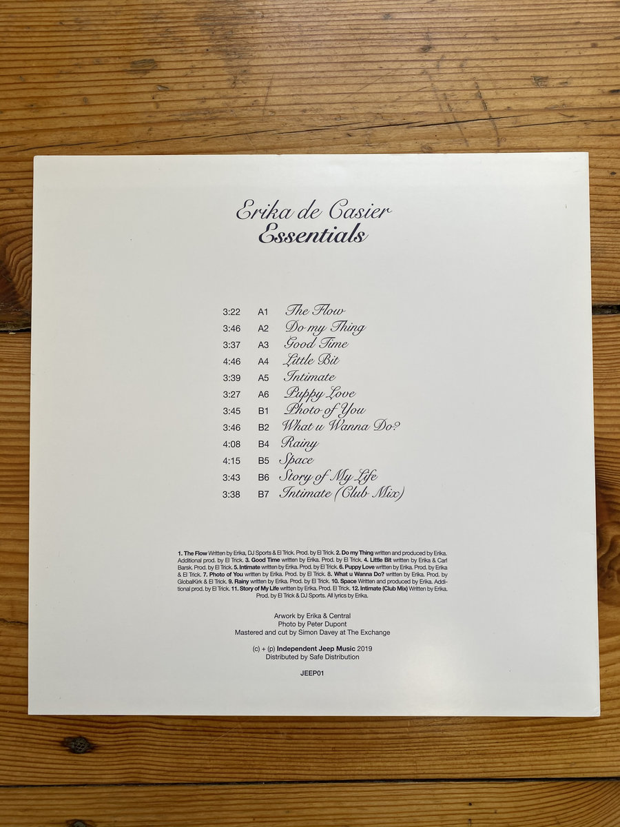 [レコード] Erika de casier essentials LP Essentials | Erika de Casier