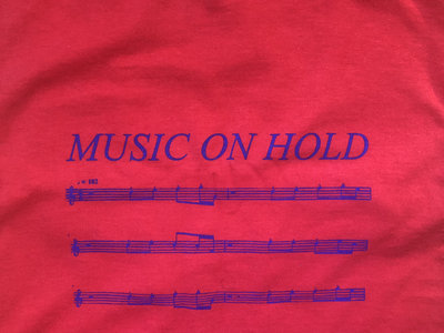 Music On Hold - "Bread" Shirt / Red main photo