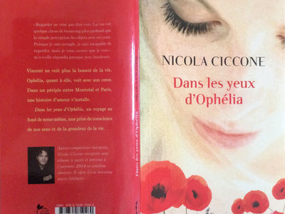 Nicola Ciccone - Dans les yeux d’Ophélia ***Roman Autographié*** main photo