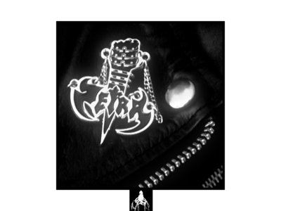 Zetra 'Gauntlet & Chains' Enamel Pin Badge main photo
