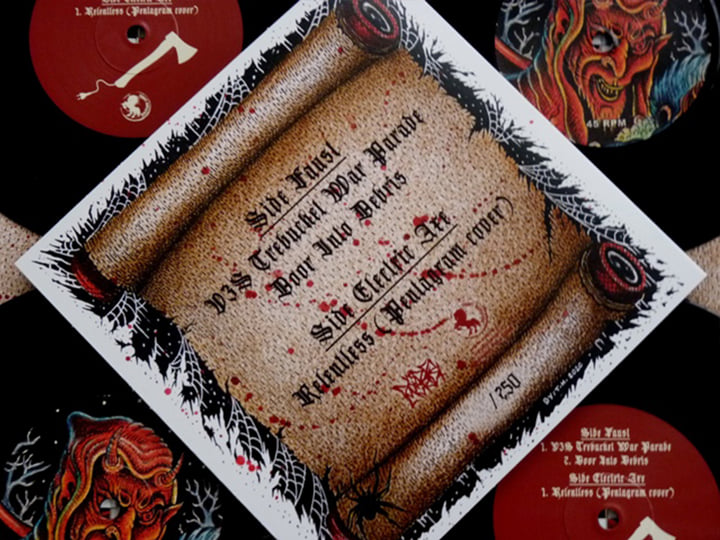 Faust クリアレコード アートワーク付き Faust クリアレコード アートワーク付き