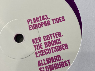 Chromatophore 001 V/A purple vinyl feat. Plant43, Kev Cotter + Allward main photo